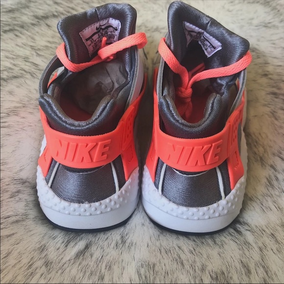 ‼️sold‼️🔥 Rare Nike Huarache Run Coral 3Y - Picture 4 of 8
